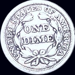 1856 Seated Liberty Dime LIGHTLY CIRCULATED