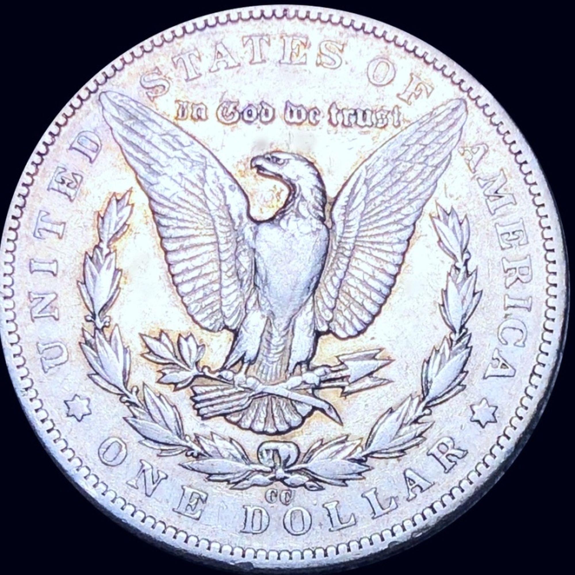 1893-CC Morgan Silver Dollar LIGHTLY CIRCULATED