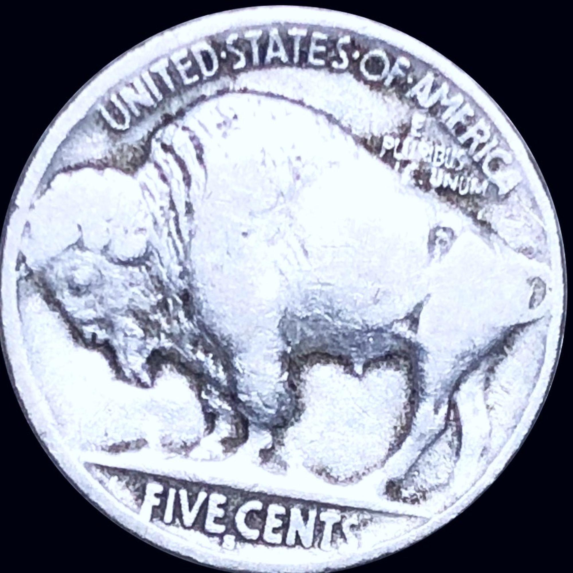 1913-S Type 2 Buffalo Head Nickel NICELY CIRC