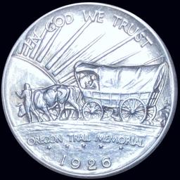 1926 Oregon Trail Half Dollar CLOSELY UNCIRCULATED
