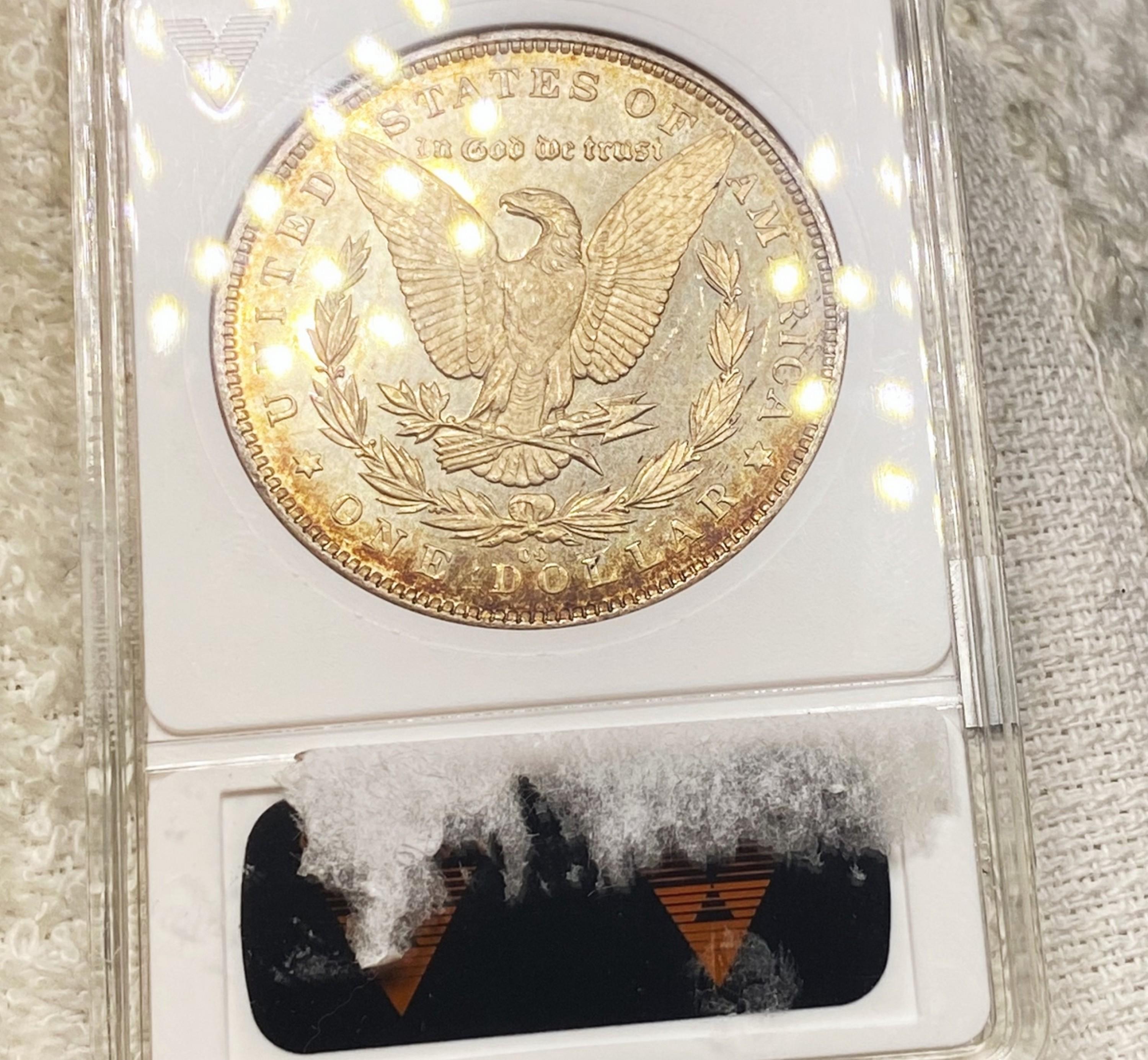 1891-CC Morgan Silver Dollar ANACS - MS 63 DMPL