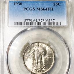 1930 Standing Liberty Quarter PCGS - MS 64 FH