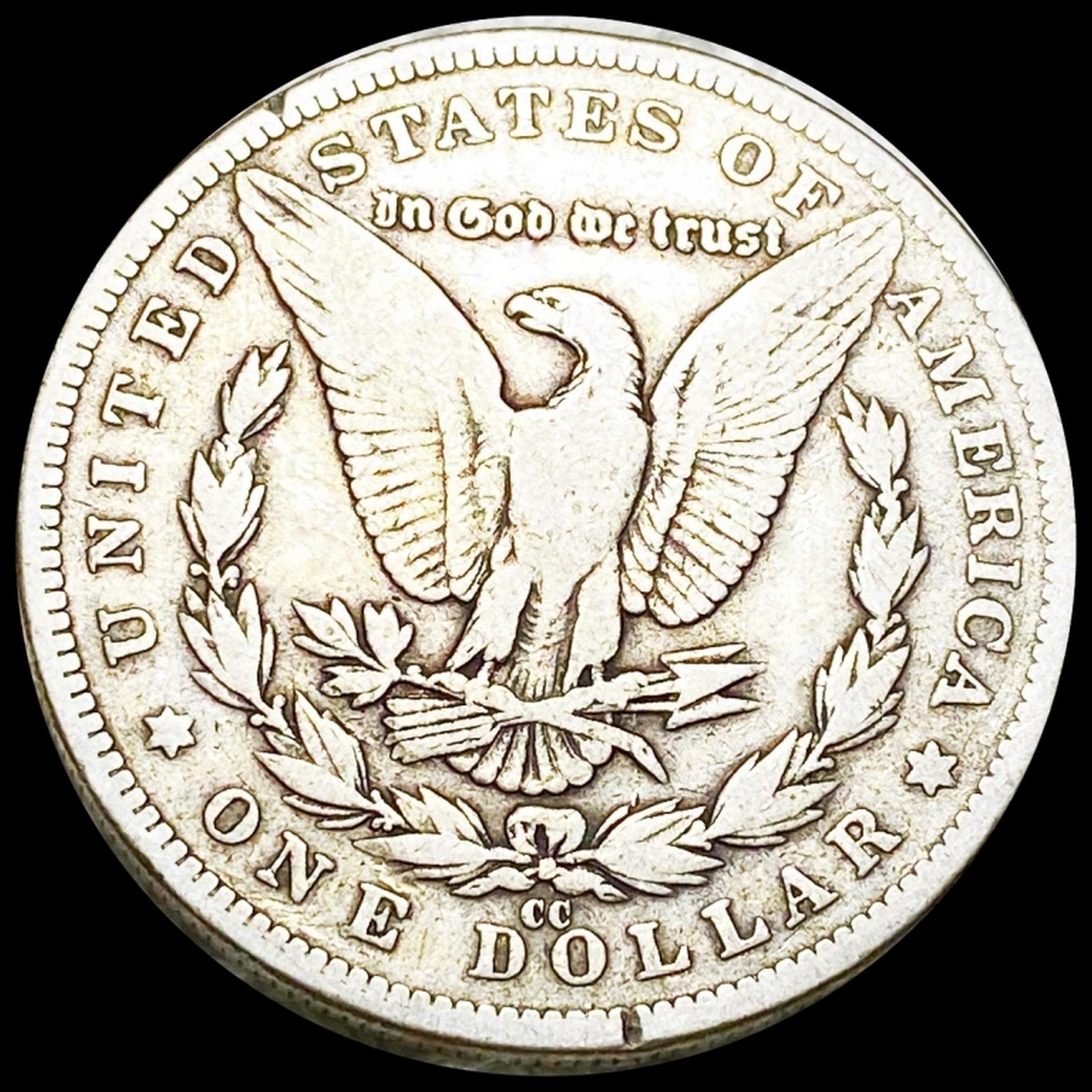1889-CC Morgan Silver Dollar