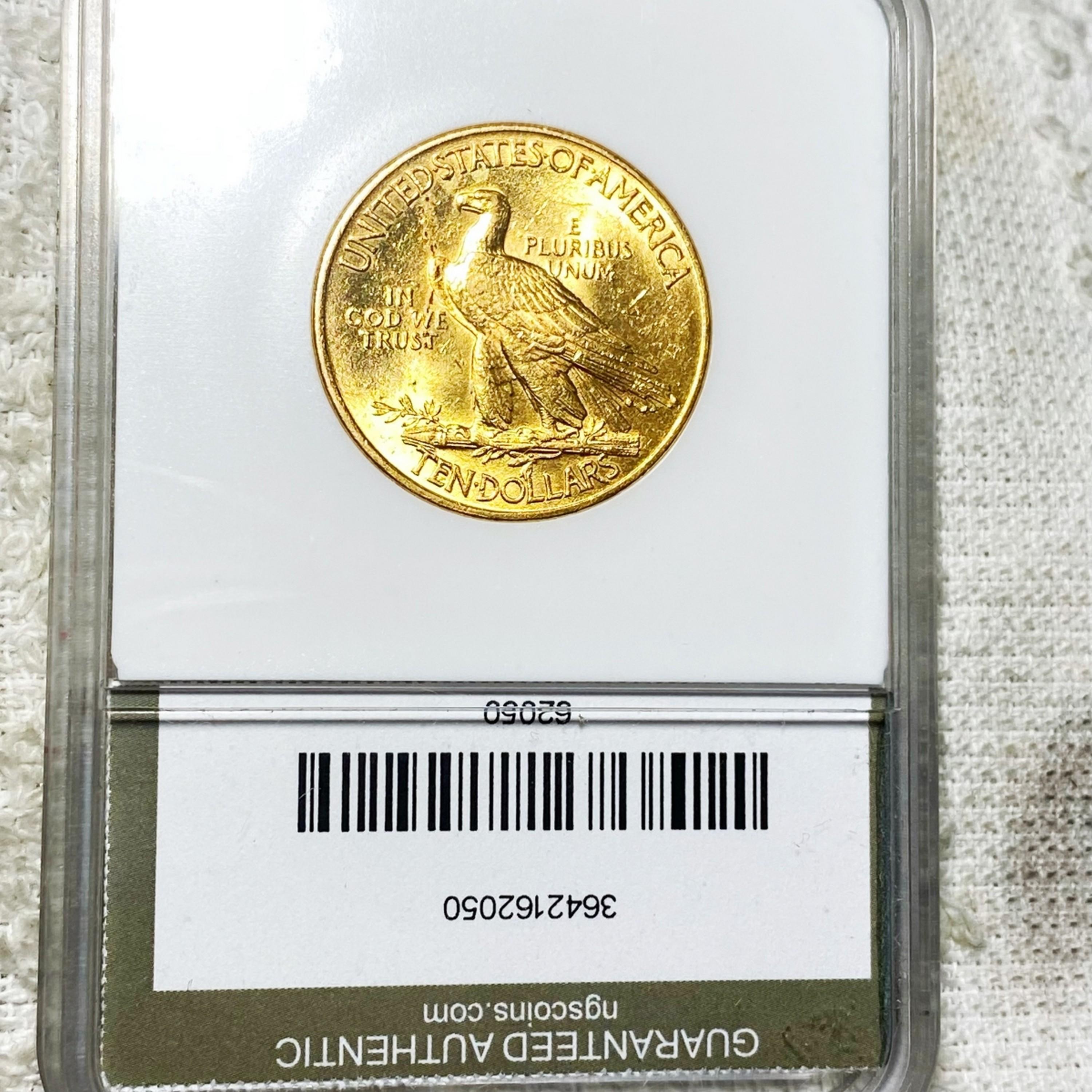 1913 $10 Gold Eagle NGS - MS66