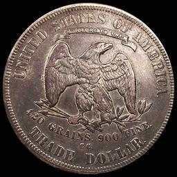 1878-CC Silver Trade Dollar LIGHTLY CIRCULATED