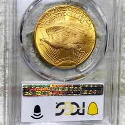 1927 $20 Gold Double Eagle PCGS - MS64