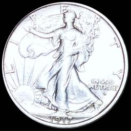 1917-D Walking Half Dollar UNCIRCULATED