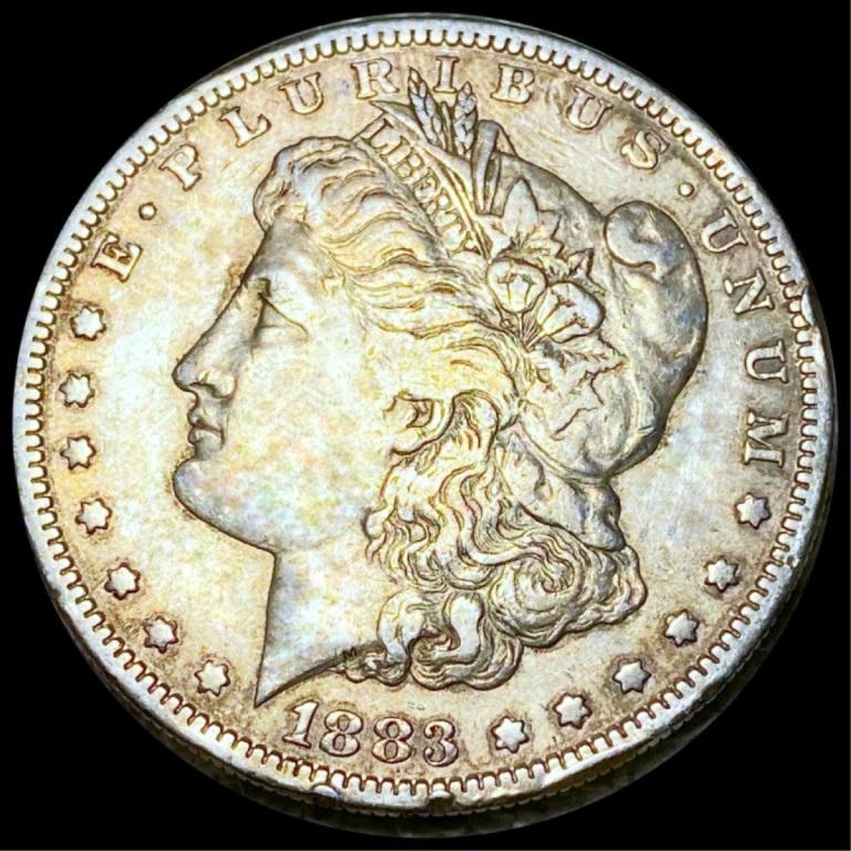 1883-S Morgan Silver Dollar LIGHTLY CIRCULATED