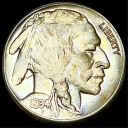 1934-D Buffalo Head Nickel LIGHTLY CIRCULATED