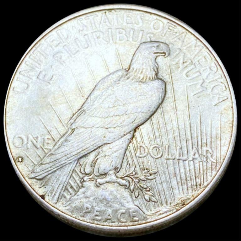 1935-S Silver Peace Dollar NEARLY UNCIRCULATED