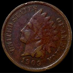 1909-S Indian Head Penny NICELY CIRCULATED