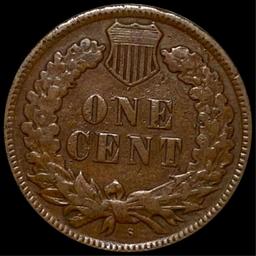 1909-S Indian Head Penny NICELY CIRCULATED