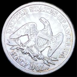 1853 Seated Half Dollar  LIGHTLY CIRCULATED