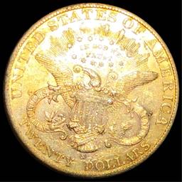 1887-S $20 Gold Double Eagle UNCIRCULATED