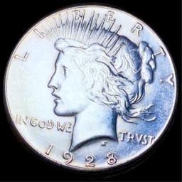 1928 Silver Peace Dollar UNCIRCULATED