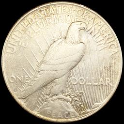 1927-S Silver Peace Dollar NEARLY UNCIRCULATED