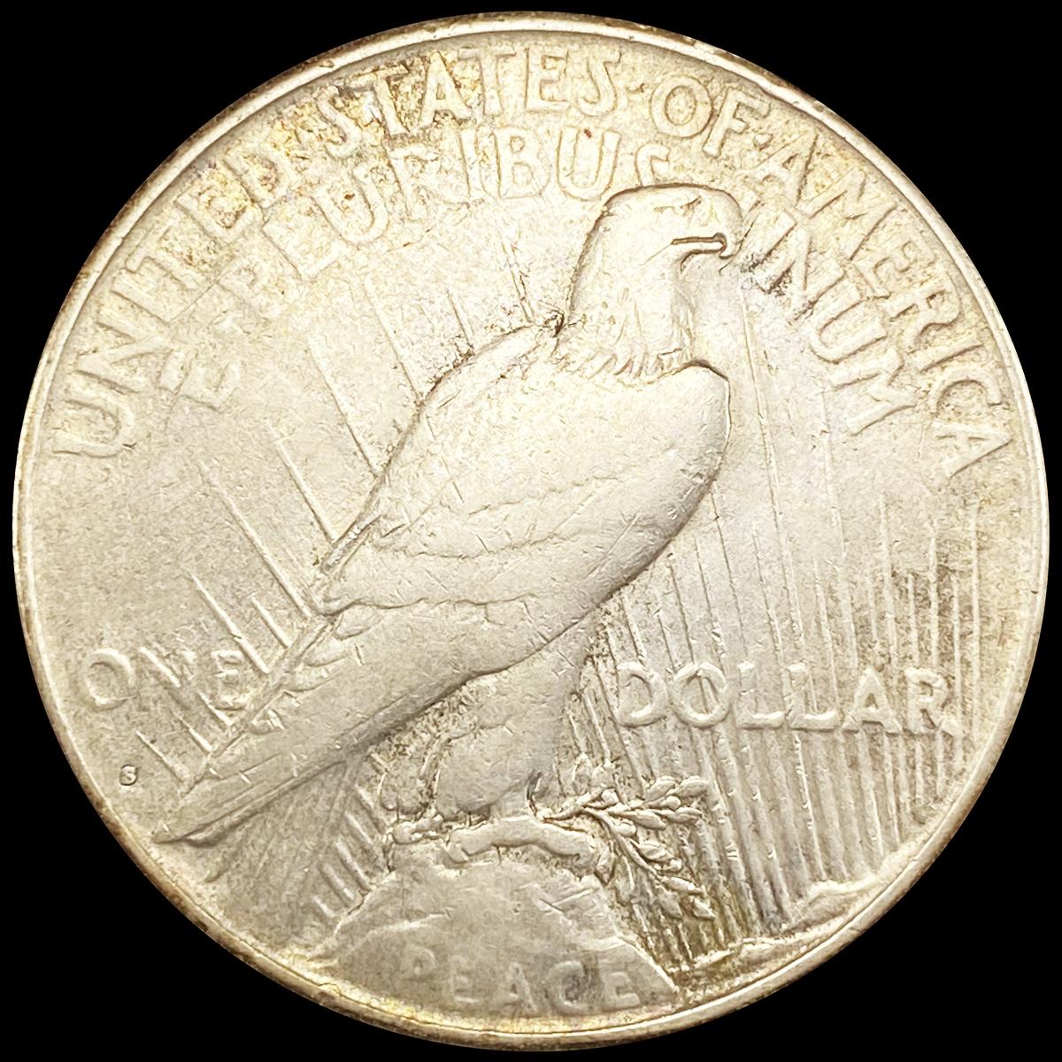 1927-S Silver Peace Dollar NEARLY UNCIRCULATED