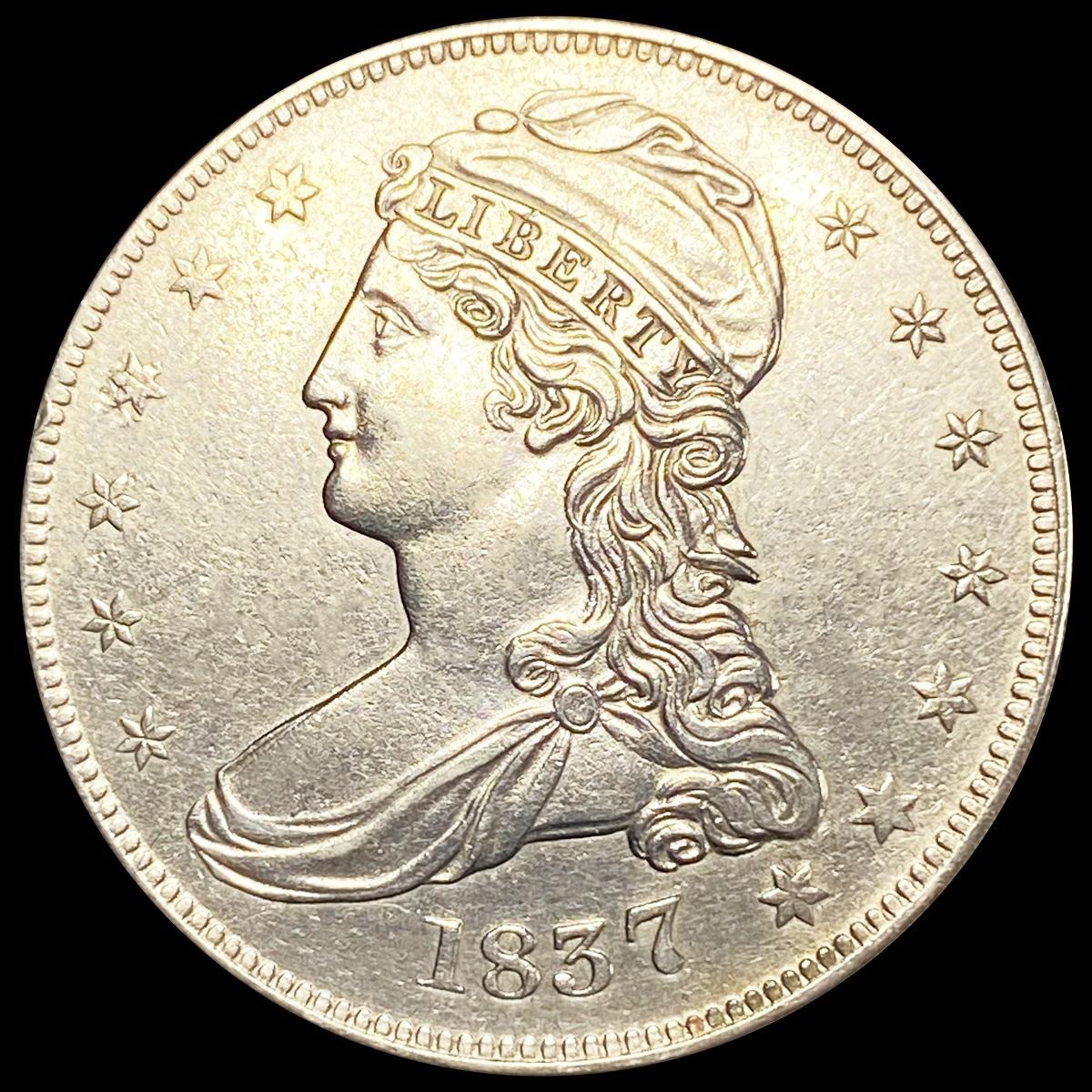 1837 Capped Bust Half Dollar UNCIRCULATED