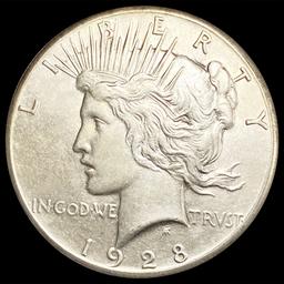 1928 Silver Peace Dollar UNCIRCULATED