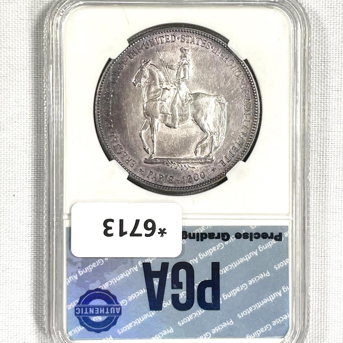 1900 Lafayette Silver Dollar PGA-MS64+