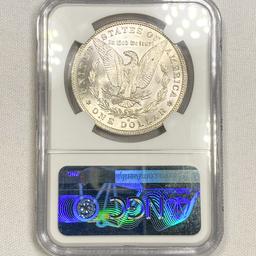 1884-O Morgan Silver Dollar NGC-MS63