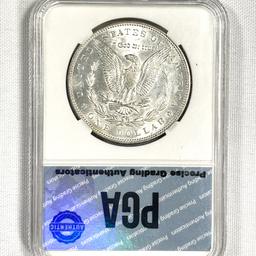 1899 Morgan Silver Dollar PGA-MS62