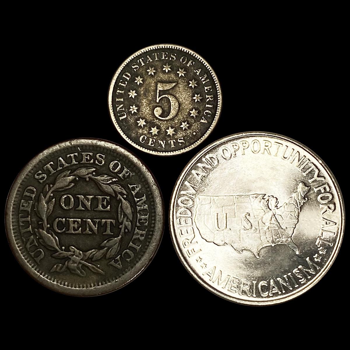 (3) Misc Coins