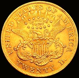 1873 Closed 3 $20 Gold Double Eagle CHOICE BU