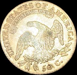 1815/2 Capped Bust Half Dollar CLOSELY UNCIRCULATE
