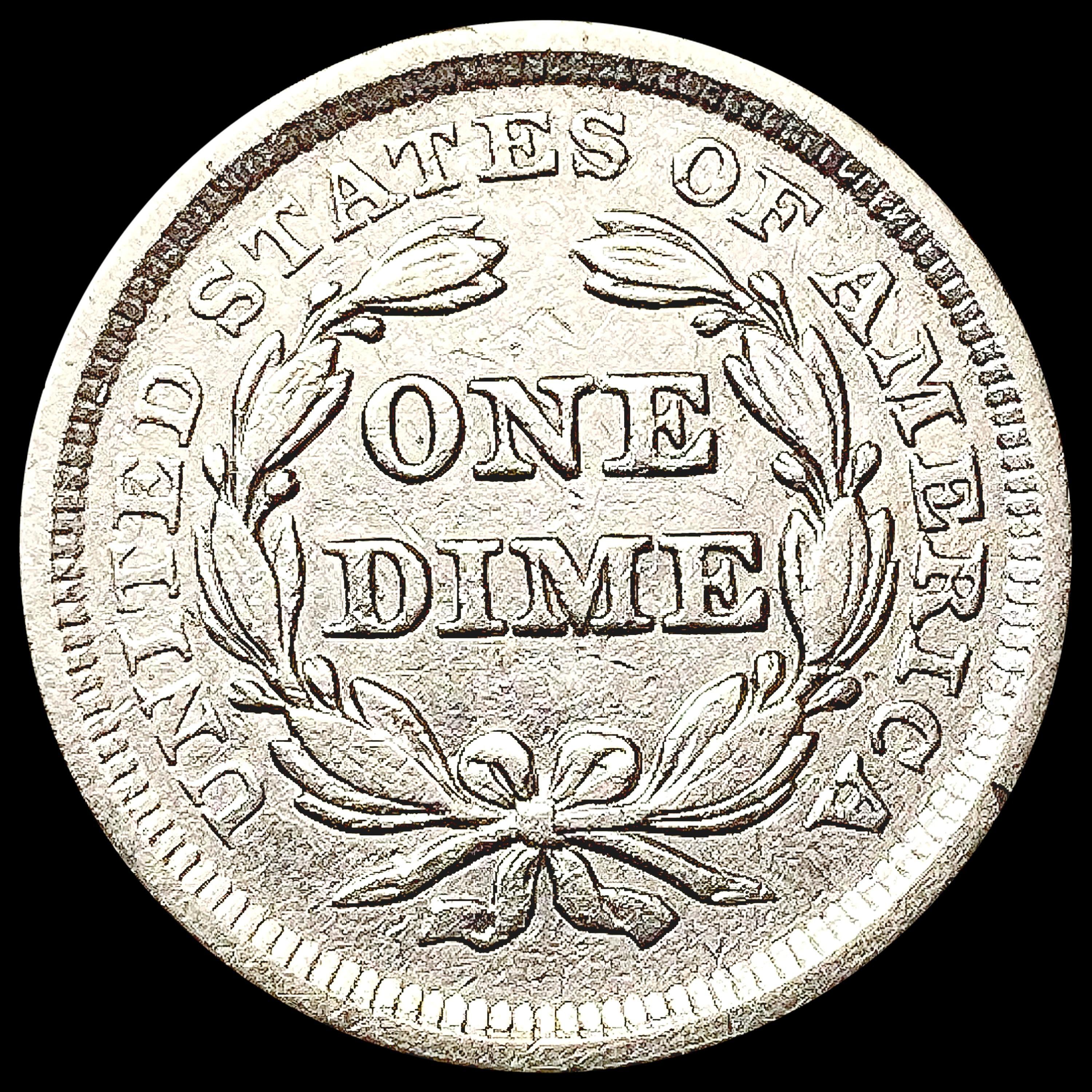 1856 Seated Liberty Dime CLOSELY UNCIRCULATED