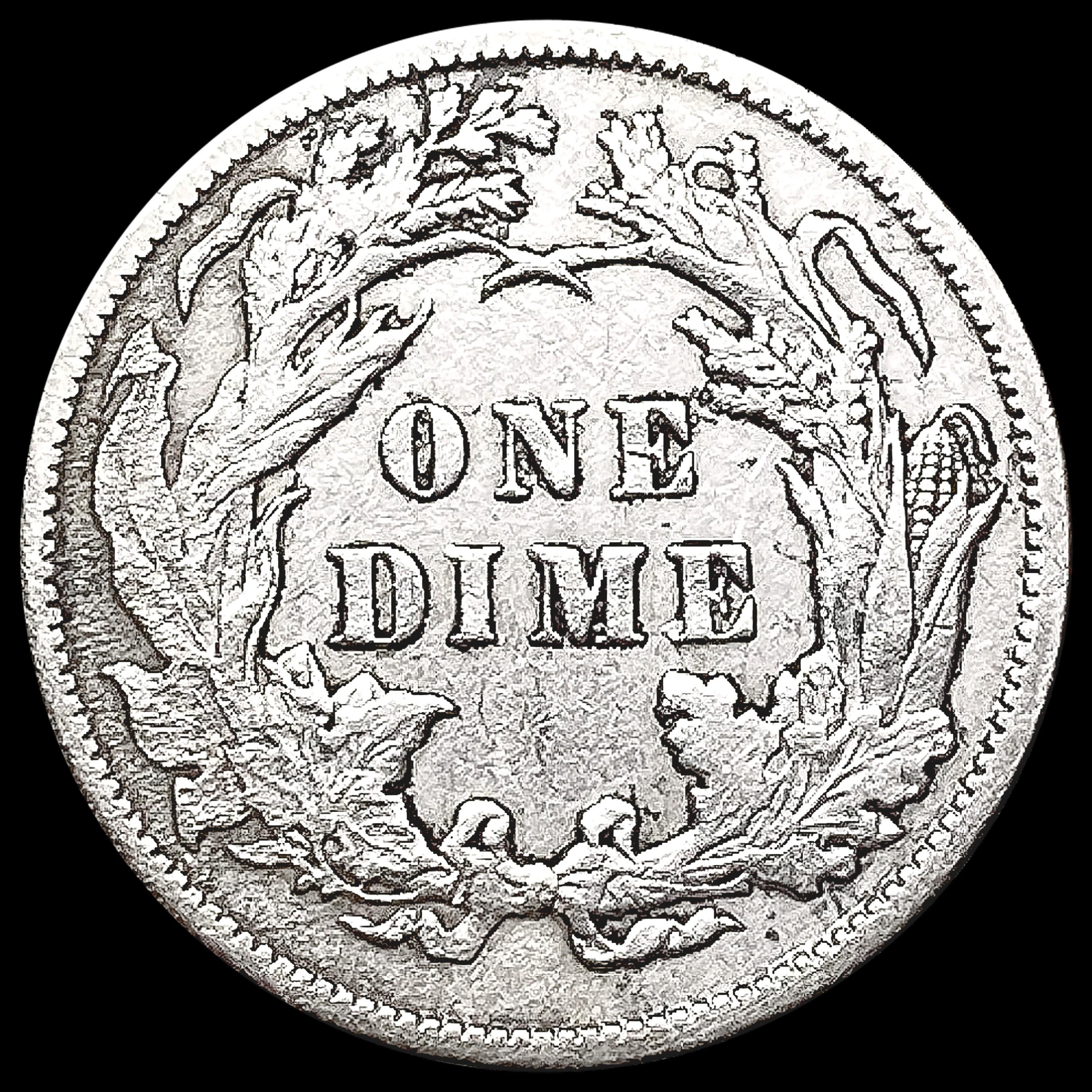 1888 Seated Liberty Dime CLOSELY UNCIRCULATED