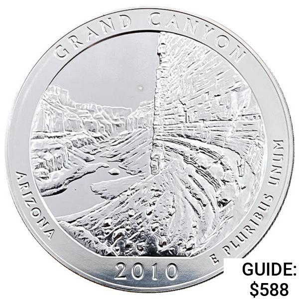 2010 Grnd Canyon 5oz Silver Round [1 Coin]