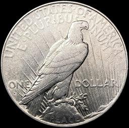 1934-D Silver Peace Dollar NEARLY UNCIRCULATED