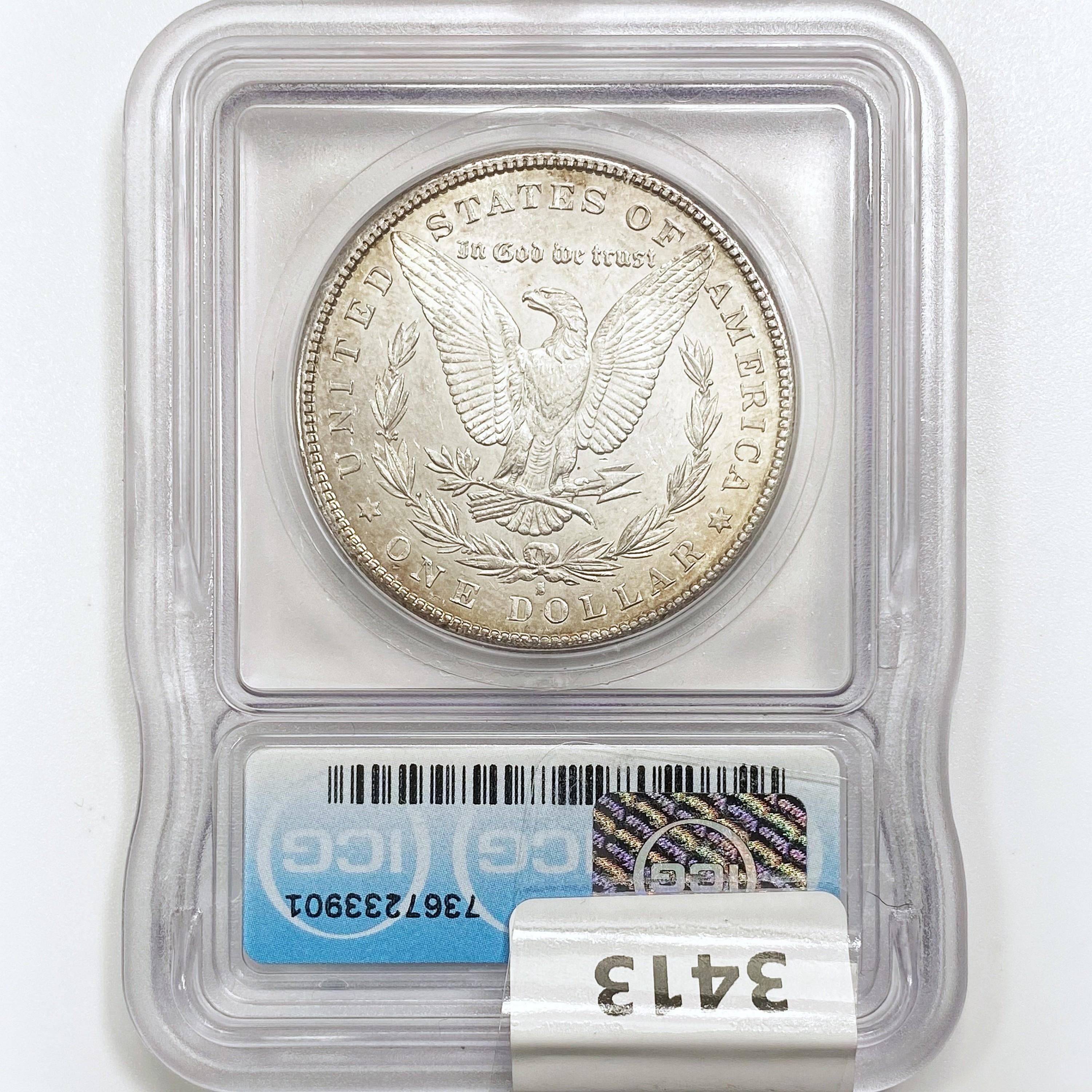 1880-S Morgan Silver Dollar ICG MS62 DMPL