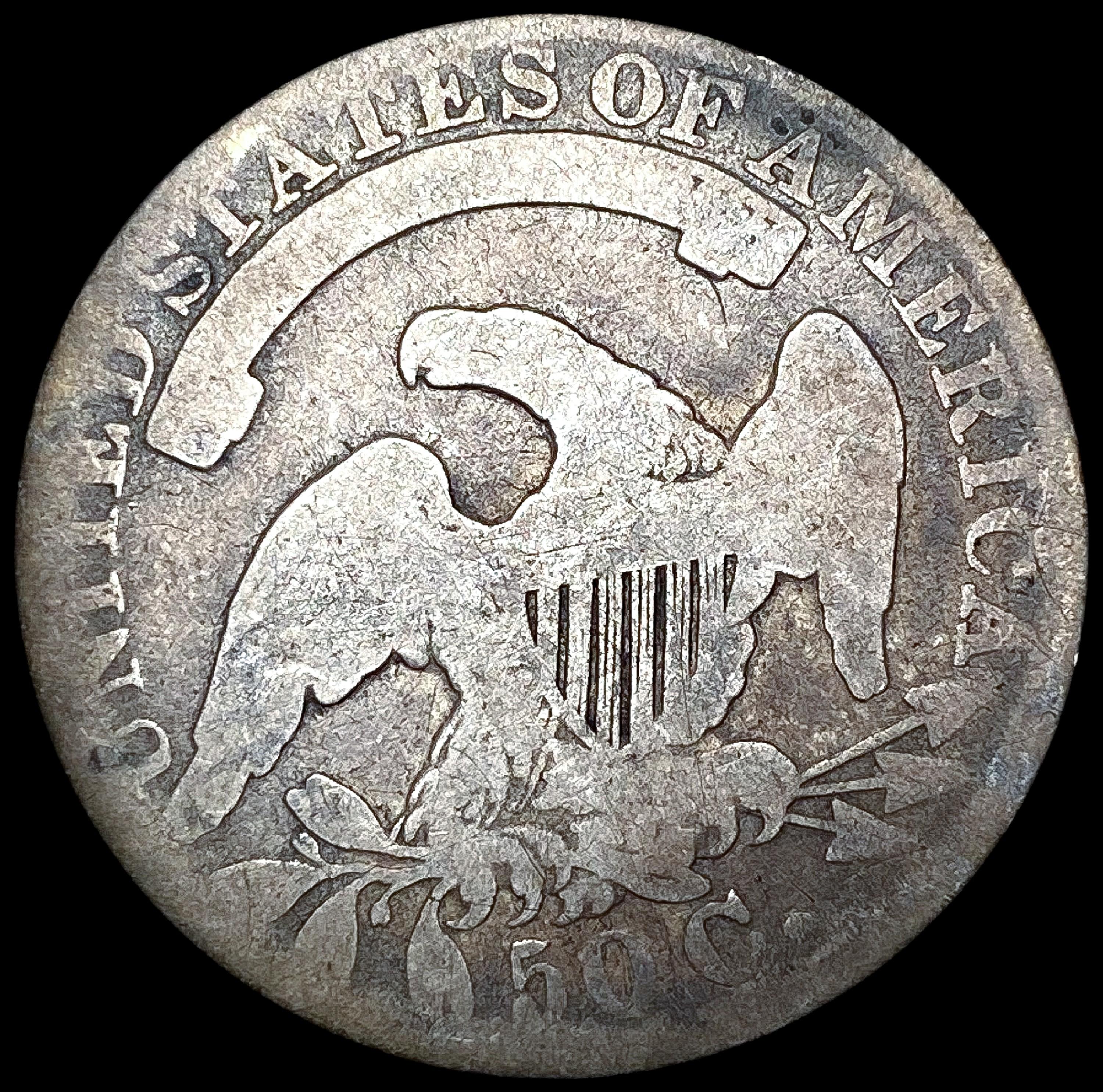 1834 Capped Bust Half Dollar NICELY CIRCULATED