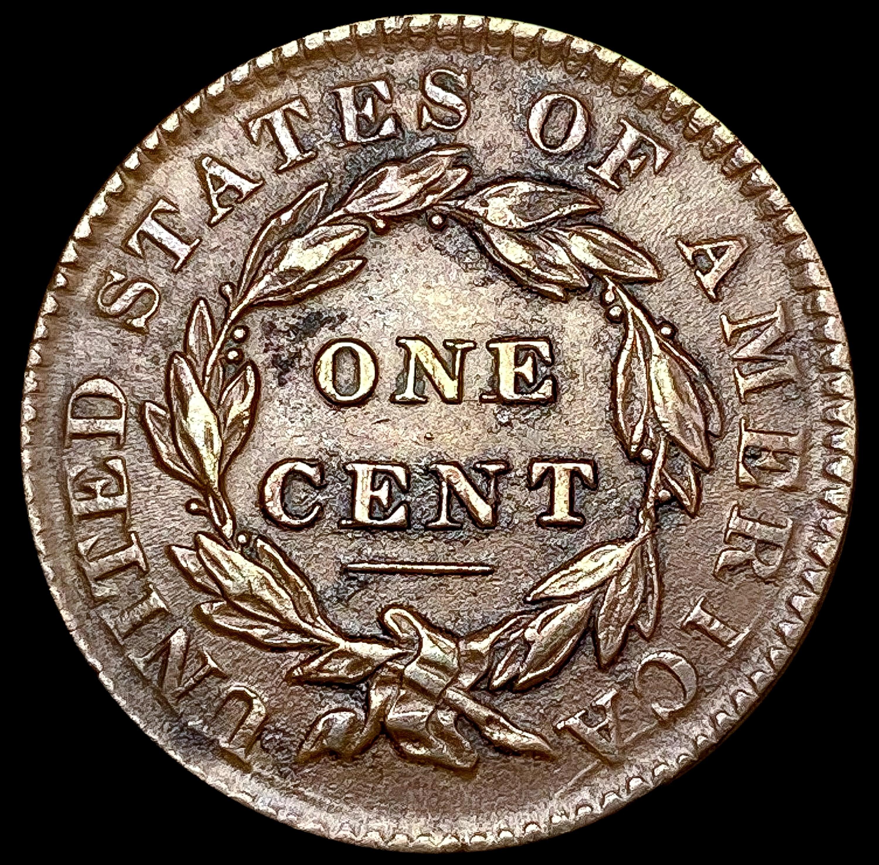 1833 Coronet Head Large Cent LIGHTLY CIRCULATED