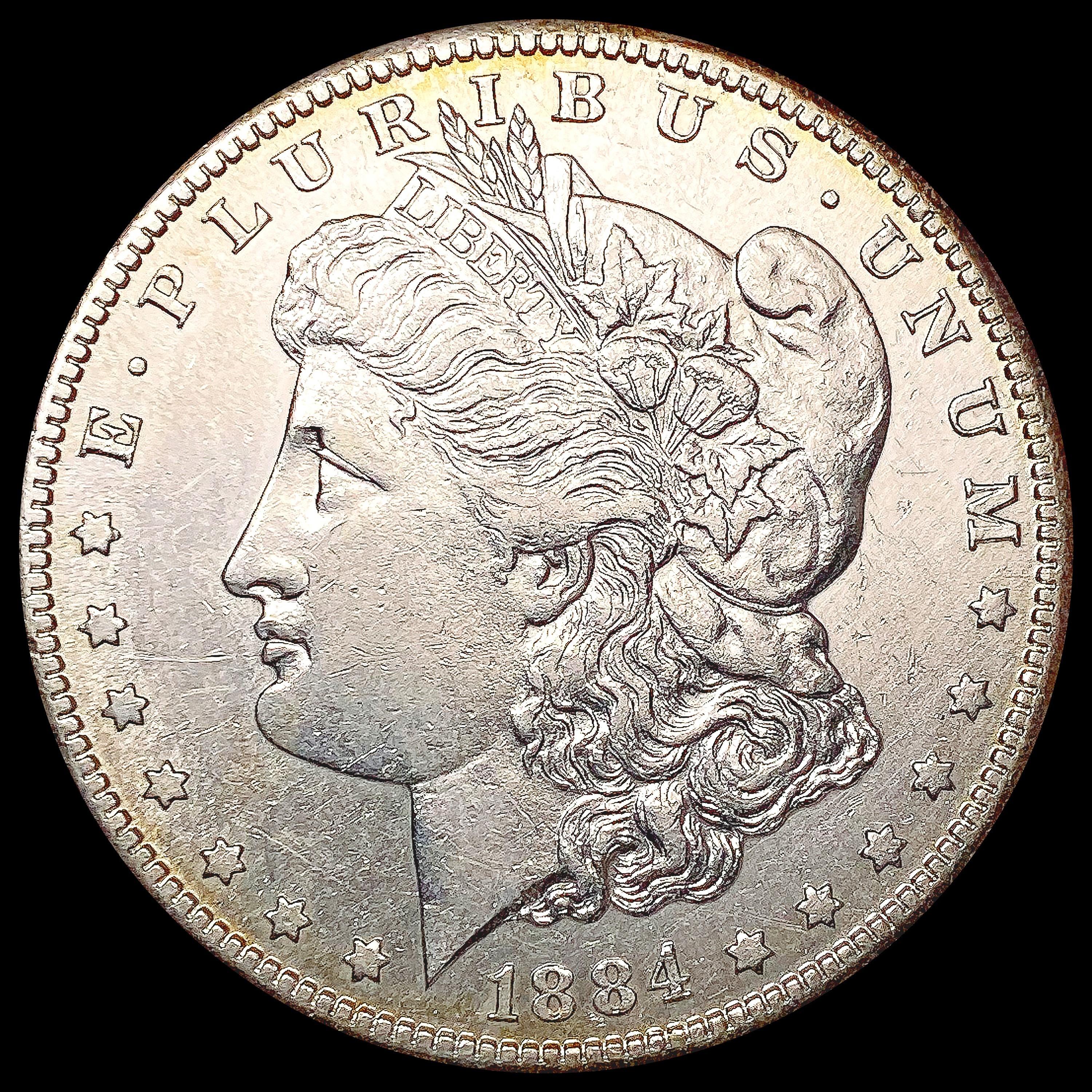 1884-S Morgan Silver Dollar CLOSELY UNCIRCULATED