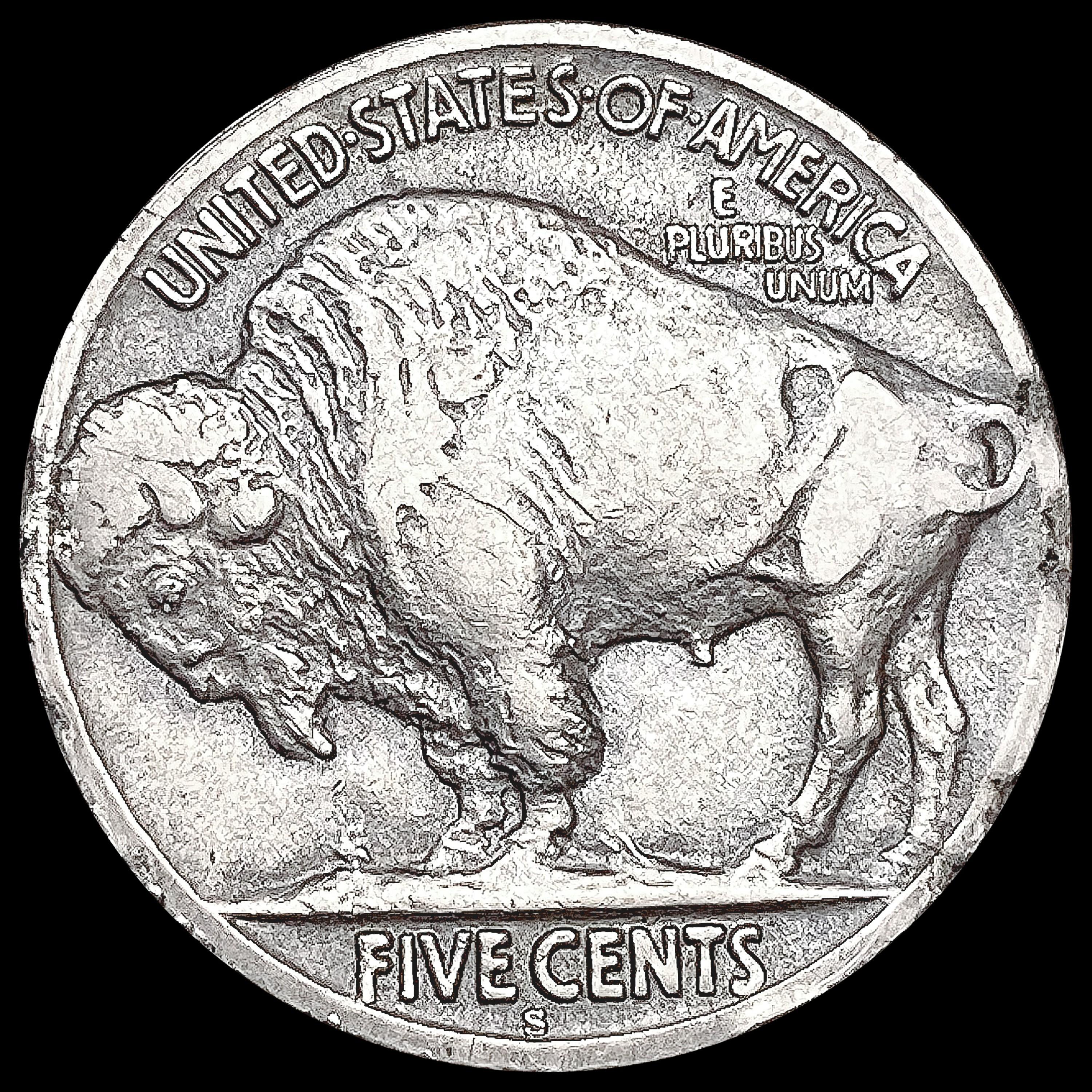 1915-S Buffalo Nickel CLOSELY UNCIRCULATED