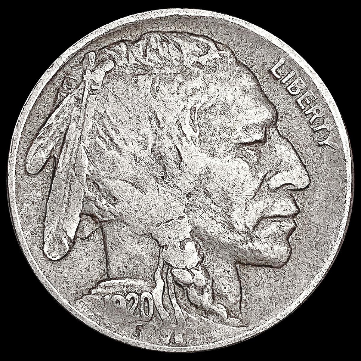 1920-D Buffalo Nickel LIGHTLY CIRCULATED