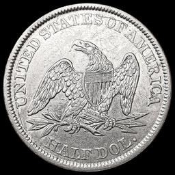 1843 Seated Liberty Half Dollar UNCIRCULATED