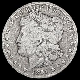 1891-CC Morgan Silver Dollar NICELY CIRCULATED