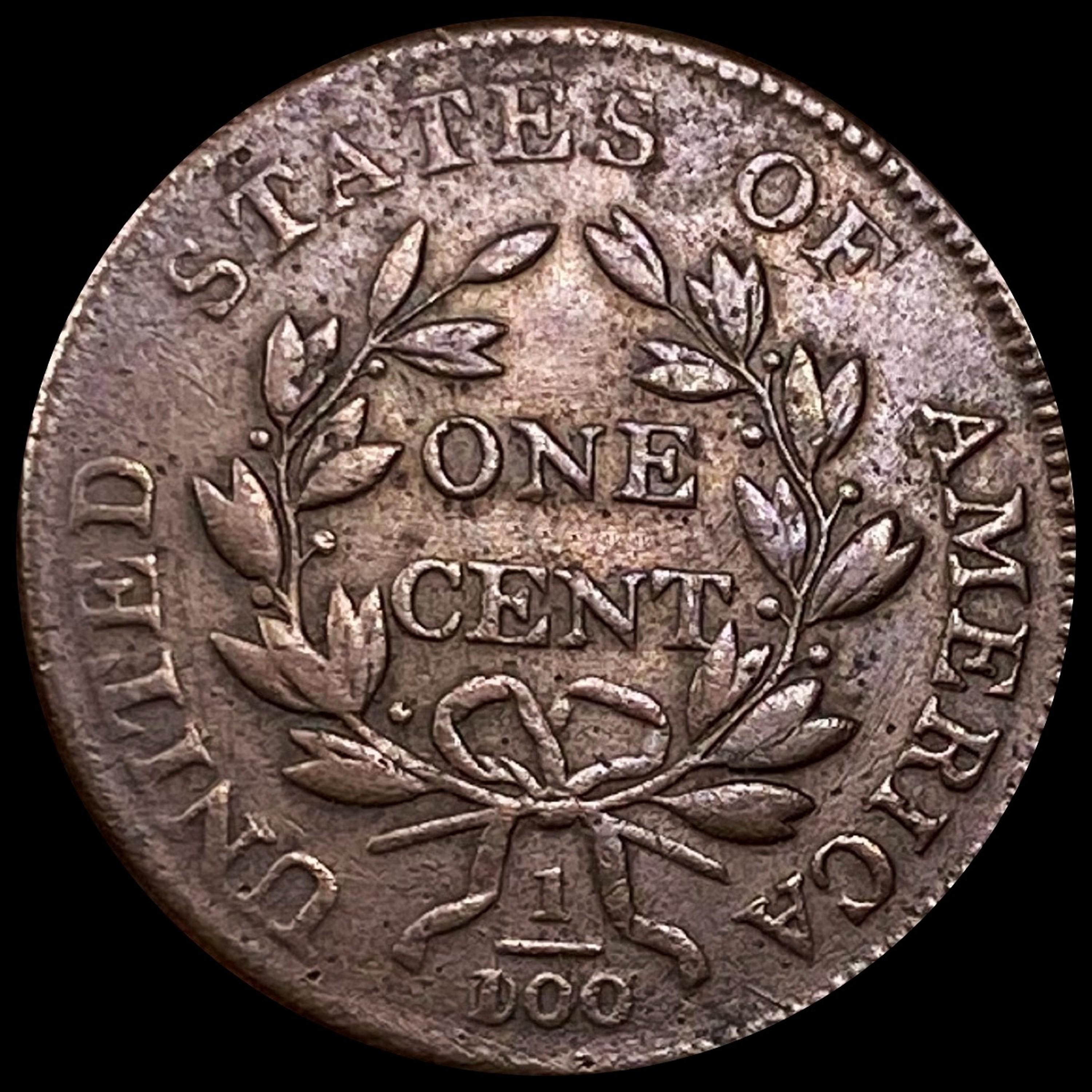 1801 1/000 Draped Bust Cent CLOSELY UNCIRCULATED