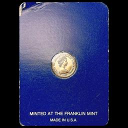 1980 Brtish Virgin Isles .75g Gold Coin GEM BU