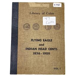 1858-1909 Flying Eagle & Indian Head Cent Book (47