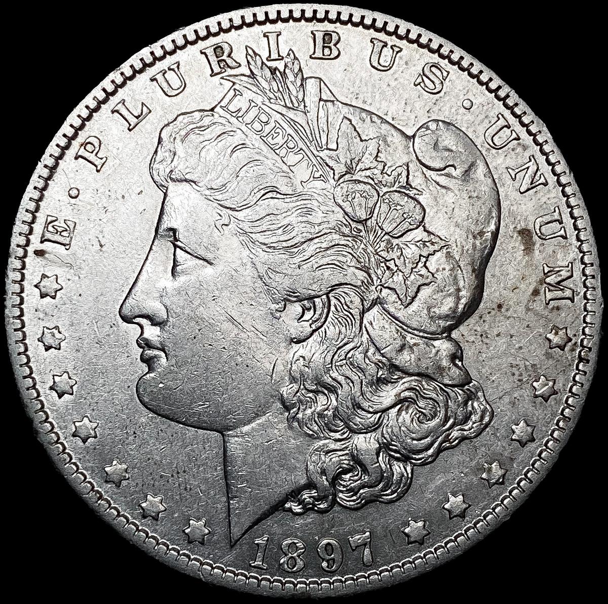 1897-O Morgan Silver Dollar CLOSELY UNCIRCULATED