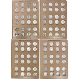 1932-1998 Wash. Quarter Set W/Proofs [186 Coins]