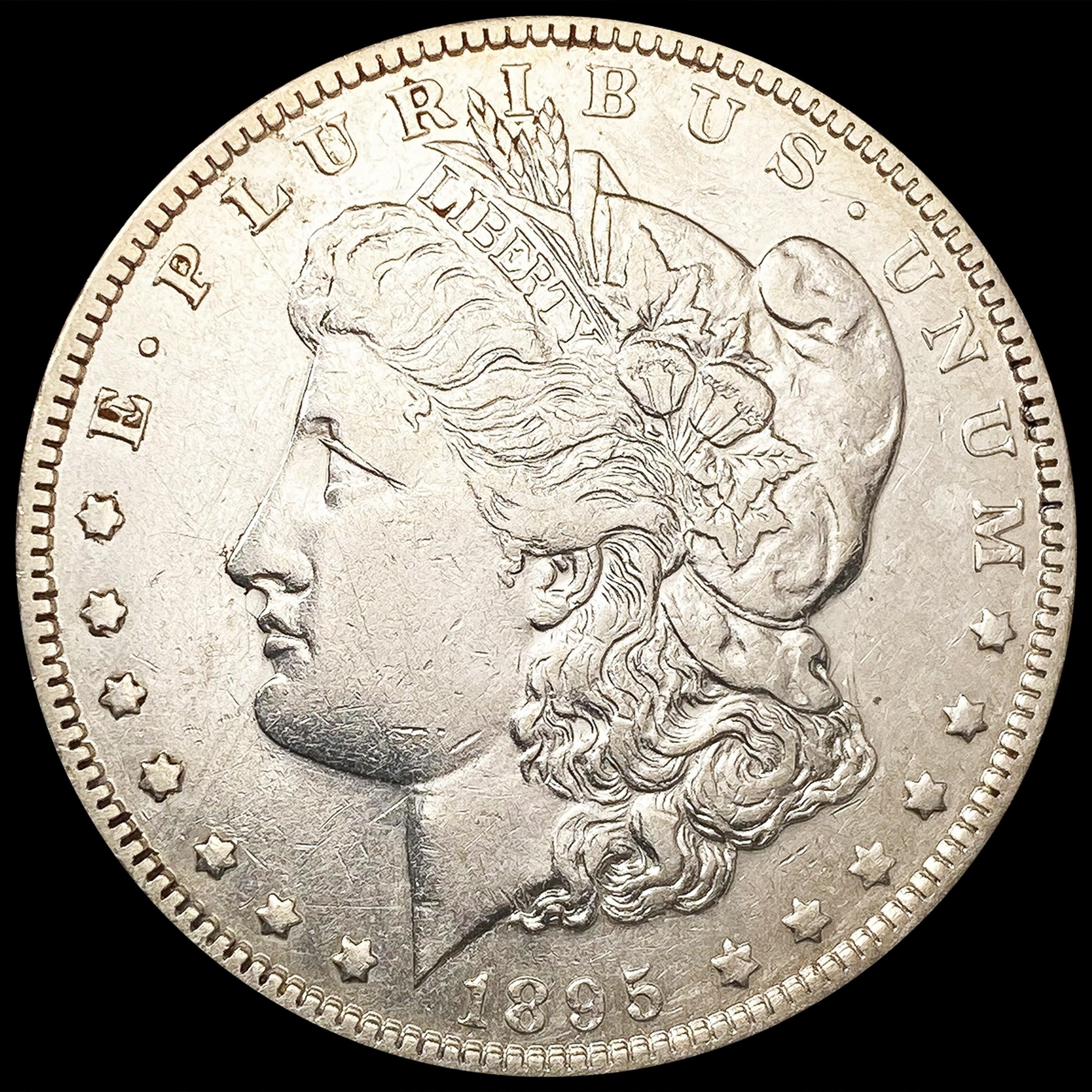 1895-O Morgan Silver Dollar NEARLY UNCIRCULATED