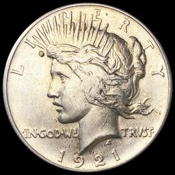 1921 Silver Peace Dollar CLOSELY UNCIRCULATED