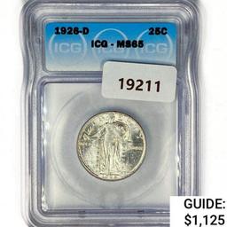 1926-D Standing Liberty Quarter ICG MS65