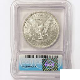 1893 Morgan Silver Dollar ICG AU55
